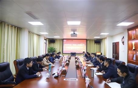 集团四建公司到我公司举行走访交流
