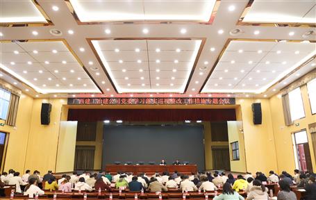 公司党委召开学习落实巡视整改事情步伐专题聚会