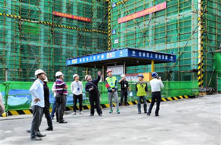 南丹县南星公司改制职工棚户区刷新项目起劲迎检