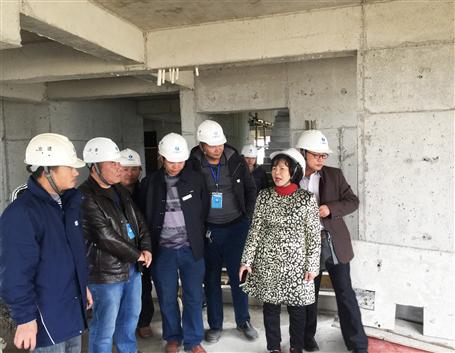 集团公司黄梅率检查组到公司项目举行清静生产大检查