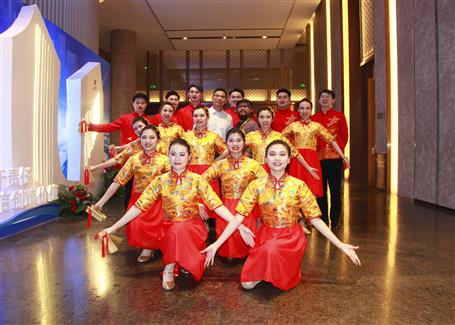 冶建音乐快板，，惊艳集团文艺汇演舞台！