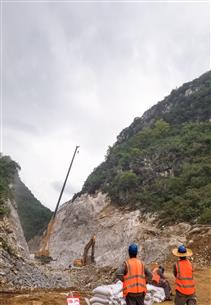 柳州市警犬训练基地迁建项目爆破分项工程顺遂完工