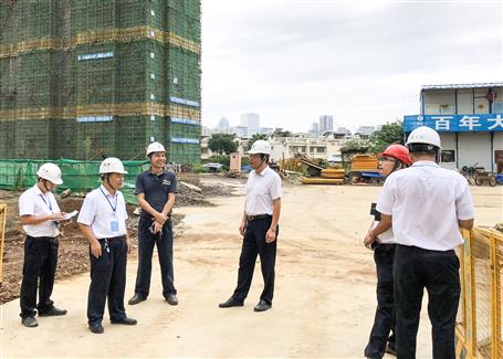 刘国江到丽景嘉苑项目开展清静质量大检查