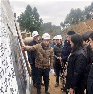 自治区绩效考评小组到静脉工业园项目举行实地考评