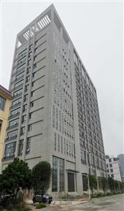 河池市职教中心实训综合大楼通过完工验收