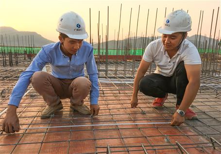 【冲刺四序度】团结协作巧施工 起劲奋战赶进度