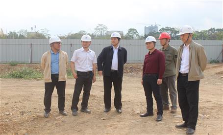 蒙胜益何勇到象州棚改项目开展第一季度清静生产质量综合大检查