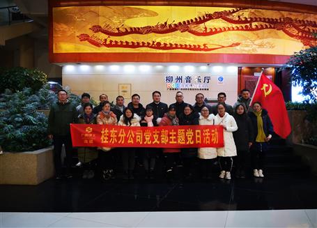 【“两优一先”切记使命作楷模】桂东分公司党支部：强基固本筑堡垒 党建引领促生长