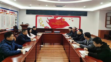 赖海标到桂金分公司项目调研并与业主举行事情谈判