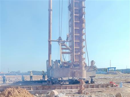 【奋力冲刺·勇创佳绩】首钻乐成丨冶建公司承建的江西新钢项目主厂房开建