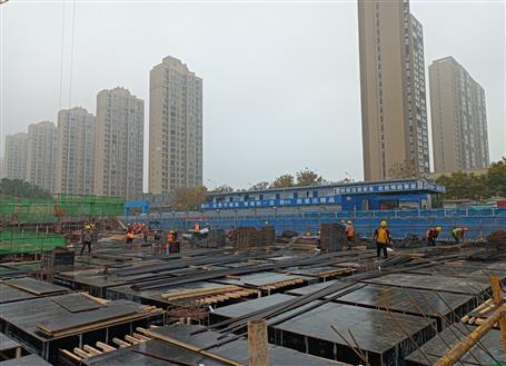 【奋战四序度·决胜整年稳】冶建基础分公司西安项目：抢进度 冲业绩