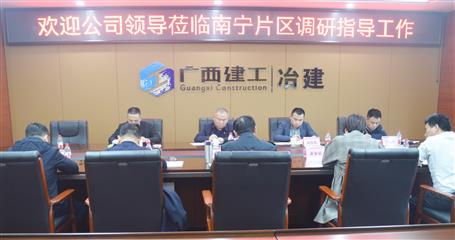 唐峰到南宁片区调研指导事情