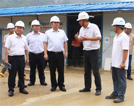 蒙胜益：强治理保质量提效率 全力加速推进项目建设