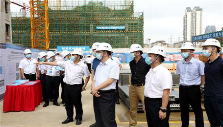 柳州市住建系统“清静生产月”活动启动丨冶建公司项目成为线上观摩主会场