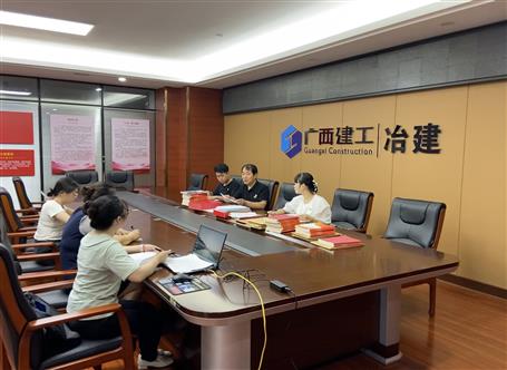 【“两个年”双提升】冶建公司党委开展2022年上半年党球王会作检查