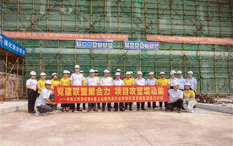 【奋力冲刺?勇创佳绩】党建同盟聚协力 项目攻坚增动能