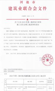 【喜讯】深圳分公司一项目获评市级清静文明工地