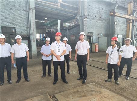 柳州市卫生计生监视所到冶建公司检查指导事情