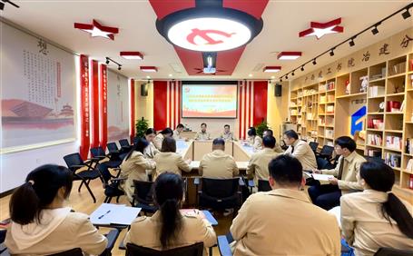 蒙胜益、陶礼智以通俗党员身份加入所在党支部2022年度组织生涯会