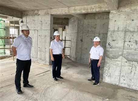 蒙胜益带队到冶建金港分公司项目开展“壮族三月三”“五一”节时代清静生产专项检查