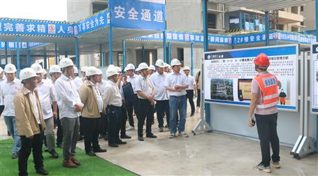 提升“三力”争创佳绩丨冶建公司举行质量清静标准化现场观摩会暨“清静生产各人谈”活动