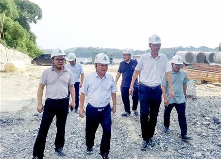 唐峰、何勇到桂东分公司项目开展2023年第二季度清静生产质量综合大检查暨“围墙内围墙外”和“以包代管”专项检查