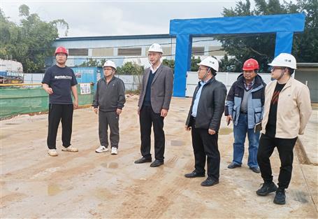 何勇到桂华分公司项目开展春节前清静生产和消防清静事情大检查