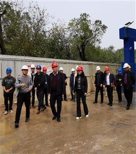 黄中到第七分公司项目开展复工复产清静生产检查