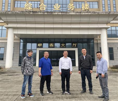 廖立波到峒中公路口岸里火通道指导创优事情