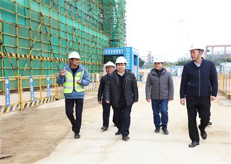 陈礼松到冶建公司项目举行节后复工复产检查