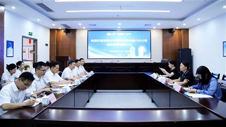 骆春燕到冶建第六分公司调研督帮结算事情