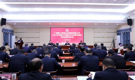 冶建公司2025年党球王会作暨2024年度党组织书记述职评议聚会召开