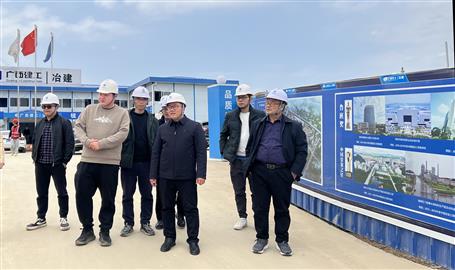 韦克雪到桂鸿分公司项目举行清静生产检查